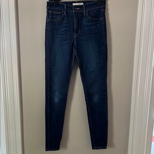 Levi's 720 High Rise Super Skinny Jeans Size 27 Length 30